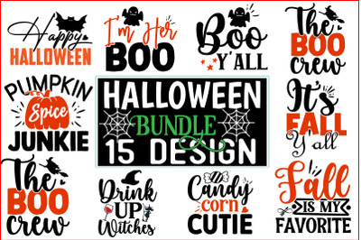 Halloween SVG Design Bundle