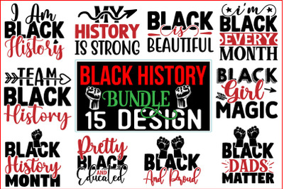 Black history SVG Design Bundle