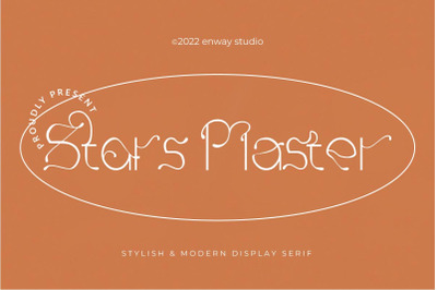 Stars Master Display Sans Serif Fonts
