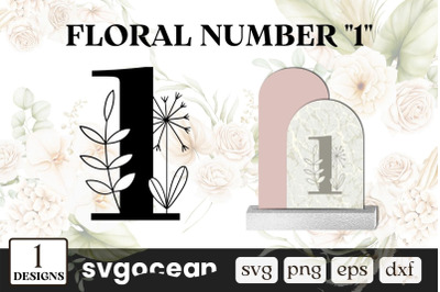 Floral Number 1