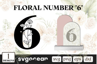 Floral Number 6