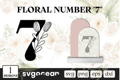 Floral Number 7