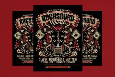 Rock Music Event Flyer