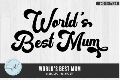 World&#039;s Best Mum, Phrases svg