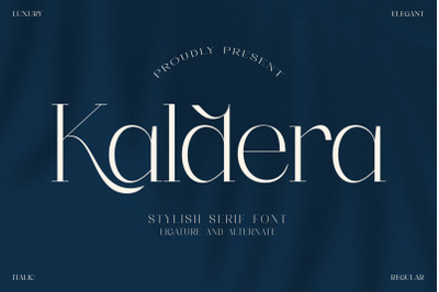 Kaldera Typeface