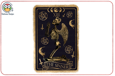 The sinner Sublimation Design