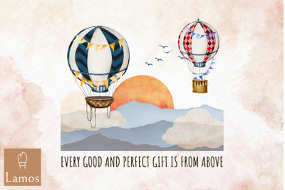 Good Perfect Gift Is From Above Balloon