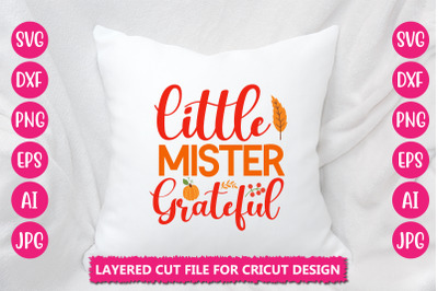 Little Mister Grateful SVG Cut File