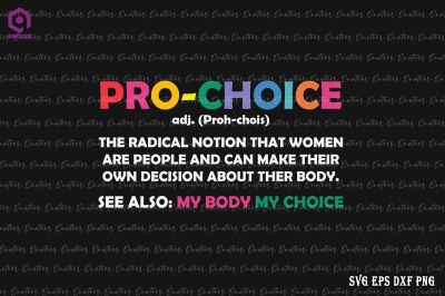 Pro Choice Definition Feminist Rights