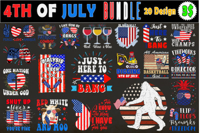 4th of July SVG Bundle