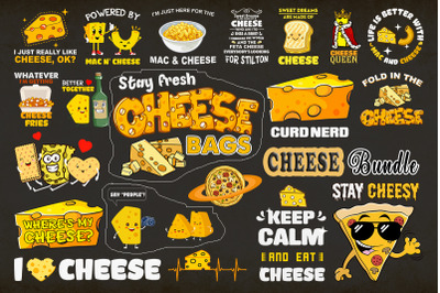 Cheese SVG Bundle