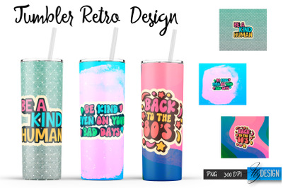 Retro Tumbler| Hippie 20 Oz Tumbler| Tumbler Wrap Templates