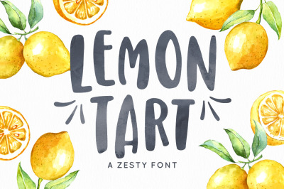 Lemon Tart Font