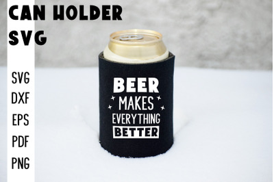 Can Holder SVG | Can Cooler SVG | Can Koozie Designs | Can Koozie