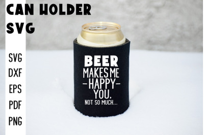 Can Holder SVG | Can Cooler SVG | Can Koozie Designs | Can Koozie