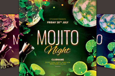 Mojito Night Flyer