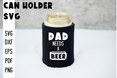 Can Holder SVG | Can Cooler SVG | Can Koozie Designs | Can Koozie