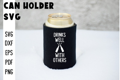 Can Holder SVG | Can Cooler SVG | Can Koozie Designs | Can Koozie