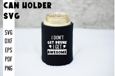 Can Holder SVG | Can Cooler SVG | Can Koozie Designs | Can Koozie