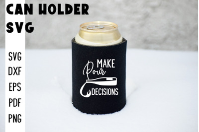 Can Holder SVG | Can Cooler SVG | Can Koozie Designs | Can Koozie