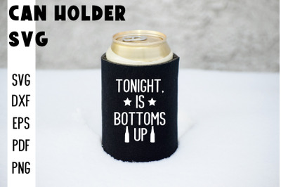 Can Holder SVG | Can Cooler SVG | Can Koozie Designs | Can Koozie