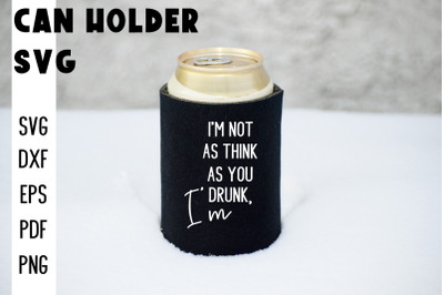 Can Holder SVG | Can Cooler SVG | Can Koozie Designs | Can Koozie