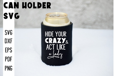 Can Holder SVG | Can Cooler SVG | Can Koozie Designs | Can Koozie