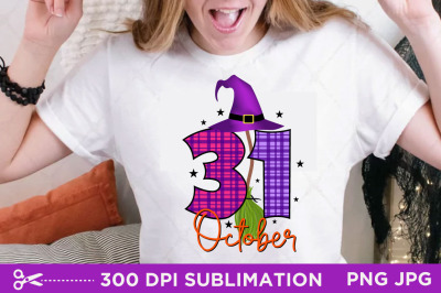 31 October Sublimation,  Sublimation, Halloween Sublimation