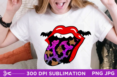 Halloween Mouth, Halloween Sublimation, Sublimation