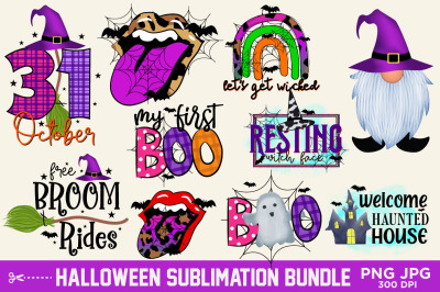 Halloween Sublimation Bundle, Sublimation, Halloween Sublimation