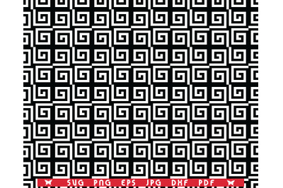 SVG Black Polygonal Mosaic, Seamless pattern, Digital clipart