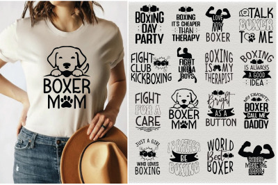 Boxing Svg Bundle 20 Designs