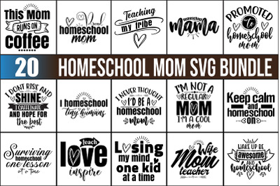 Homeschool SVG Bundle