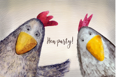 Hens Illustrations