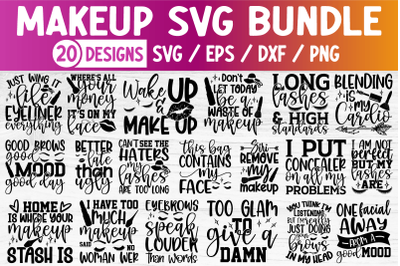 Makeup SVG Bundle 20 Design Vol.01