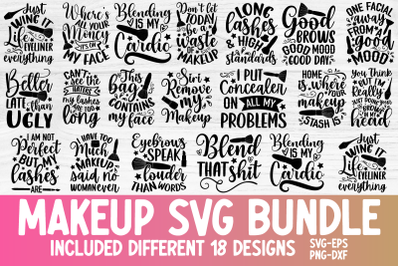 Makeup SVG Bundle 18 Design Vol.02