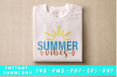 Summer Vibes SVG