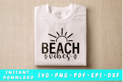 Beach Vibes SVG