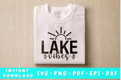 Lake Vibes SVG