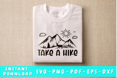 Take A Hike SVG