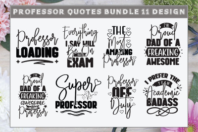 Professor SVG Design Bundle