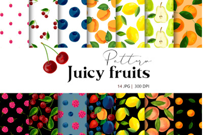 Juicy fruits Pattern collection
