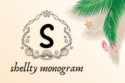 Shellty Monogram