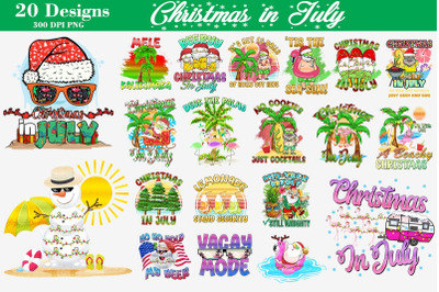 Christmas In July Sublimation Bundle