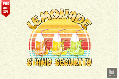 Lemonade Stand Security Lemonade