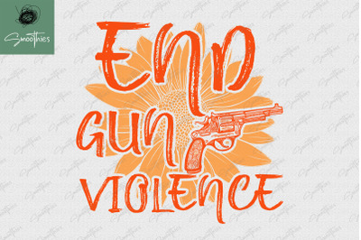 Heart End Gun Violence Sublimation