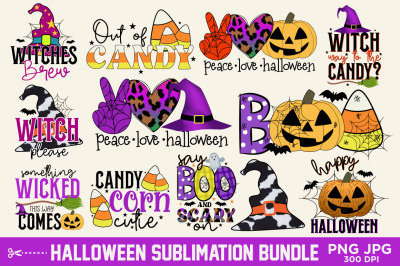 Halloween Sublimation Bundle, Sublimation Bundle, Halloween
