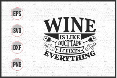 wine typographic slogan design vector.