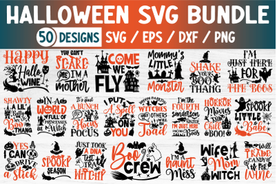 Halloween SVG Bundle 50 Design Vol.02