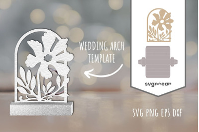 Wedding Flower Arch SVG